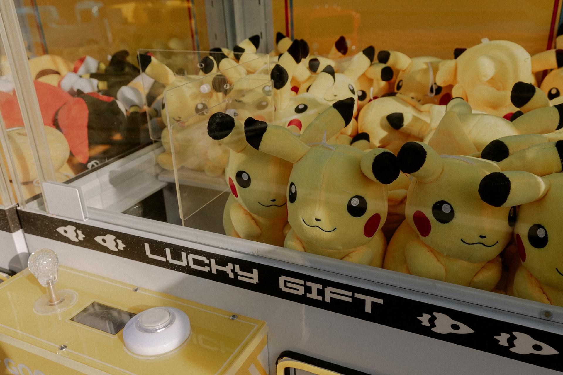 Pikachu plushes